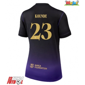 Barcelona Jules Kounde #23 Segunda Equipación Mujer 2026-27 Manga Corta